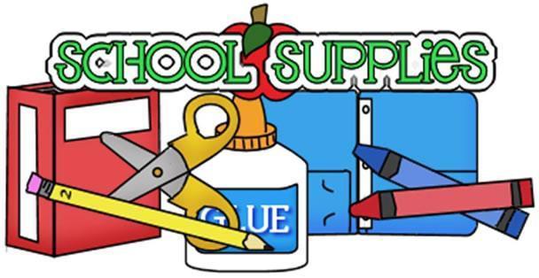 Printable School Supply List