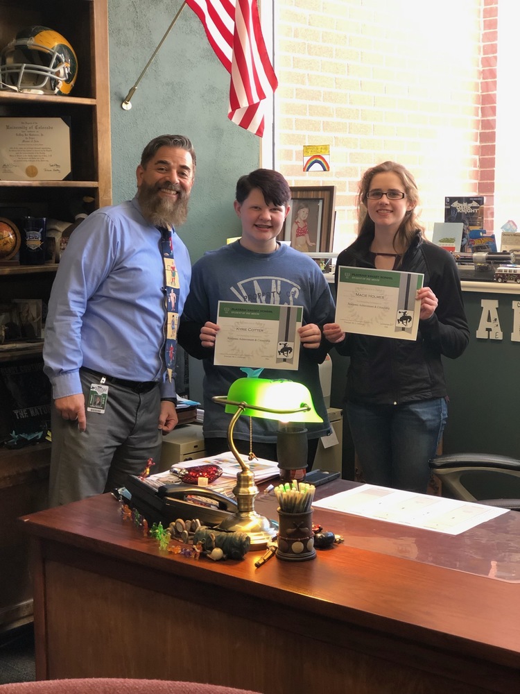 Students of the Month